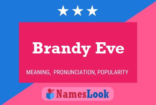 ملصق اسم Brandy Eve