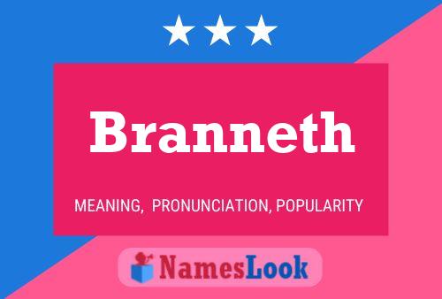 ملصق اسم Branneth