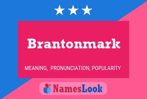 ملصق اسم Brantonmark