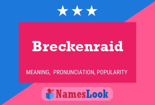 ملصق اسم Breckenraid