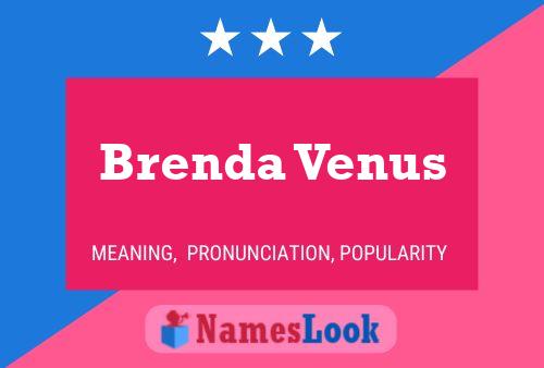 ملصق اسم Brenda Venus