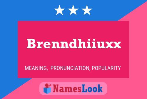 ملصق اسم Brenndhiiuxx