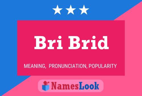 ملصق اسم Bri Brid