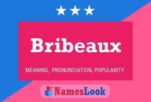 ملصق اسم Bribeaux