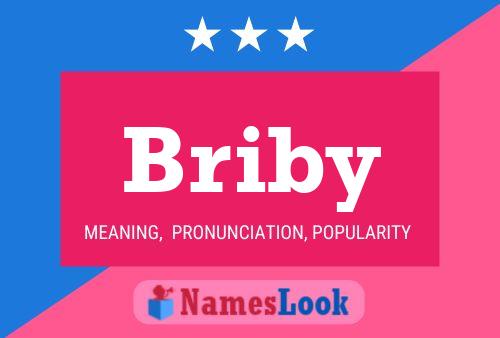 ملصق اسم Briby