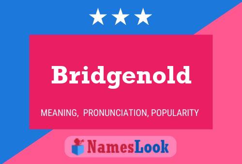 ملصق اسم Bridgenold