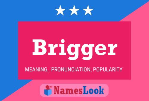 ملصق اسم Brigger