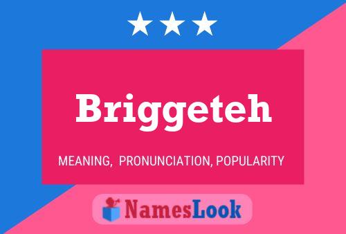 ملصق اسم Briggeteh