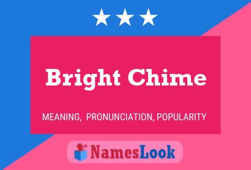 ملصق اسم Bright Chime