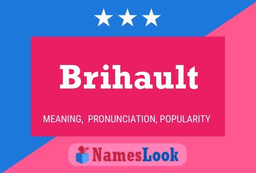 ملصق اسم Brihault