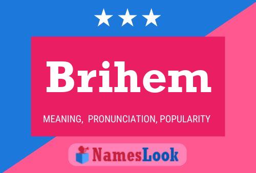 ملصق اسم Brihem