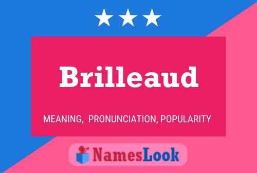 ملصق اسم Brilleaud