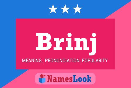 ملصق اسم Brinj