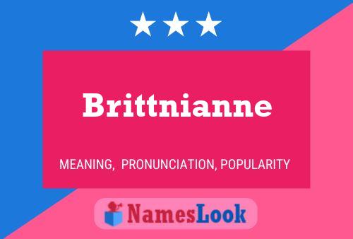 ملصق اسم Brittnianne