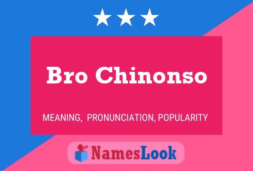 ملصق اسم Bro Chinonso