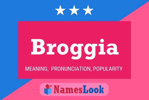 ملصق اسم Broggia