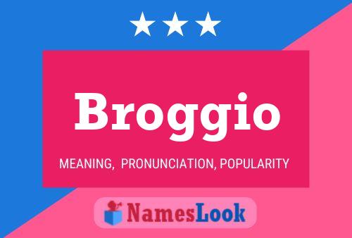 ملصق اسم Broggio