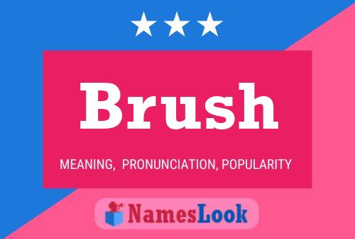 ملصق اسم Brush