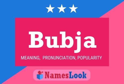 ملصق اسم Bubja