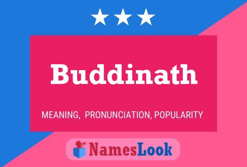 ملصق اسم Buddinath