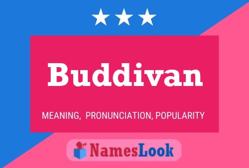 ملصق اسم Buddivan