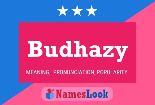 ملصق اسم Budhazy