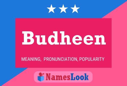 ملصق اسم Budheen