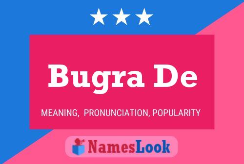 ملصق اسم Bugra De