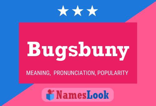 ملصق اسم Bugsbuny