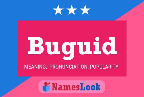 ملصق اسم Buguid