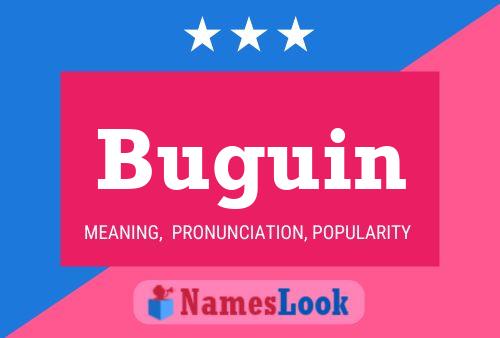 ملصق اسم Buguin