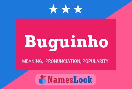 ملصق اسم Buguinho