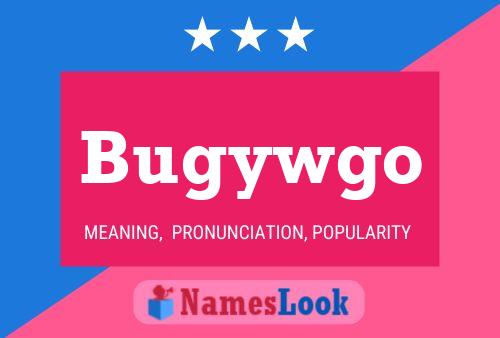 ملصق اسم Bugywgo