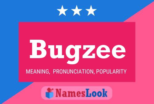 ملصق اسم Bugzee