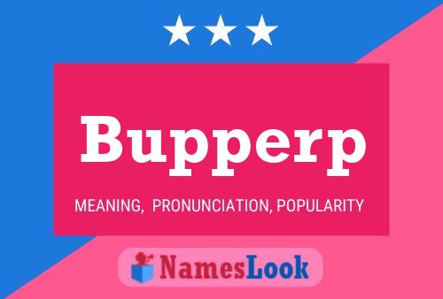 ملصق اسم Bupperp