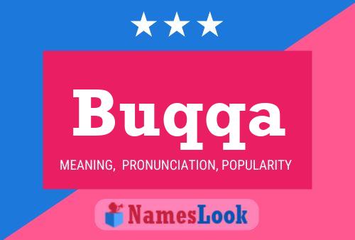 ملصق اسم Buqqa