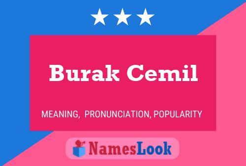 ملصق اسم Burak Cemil