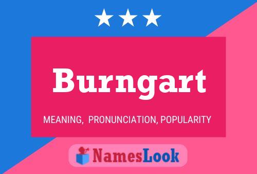 ملصق اسم Burngart