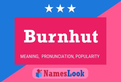 ملصق اسم Burnhut