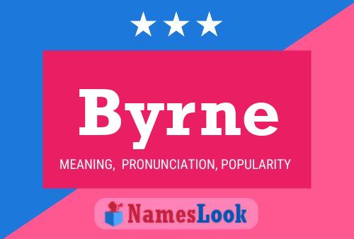 ملصق اسم Byrne