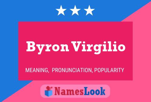 ملصق اسم Byron Virgilio