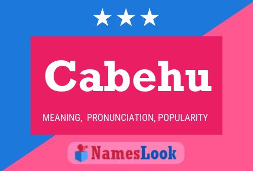 ملصق اسم Cabehu