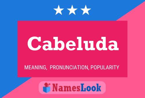 ملصق اسم Cabeluda