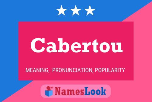 ملصق اسم Cabertou