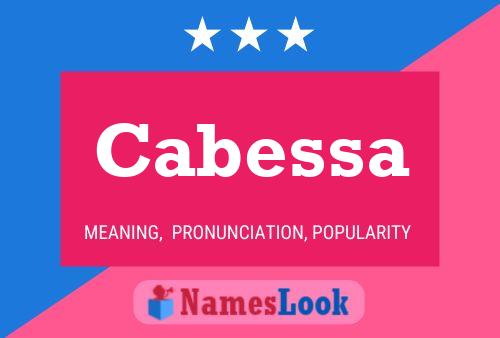 ملصق اسم Cabessa