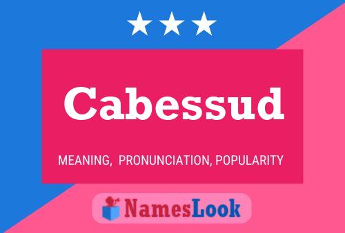 ملصق اسم Cabessud