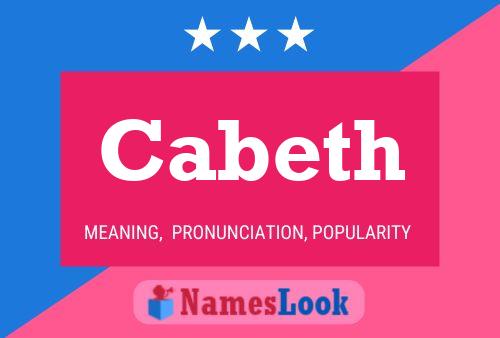 ملصق اسم Cabeth