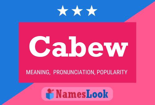 ملصق اسم Cabew