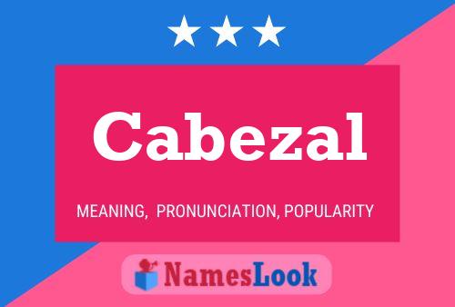 ملصق اسم Cabezal