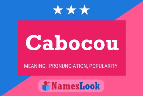 ملصق اسم Cabocou